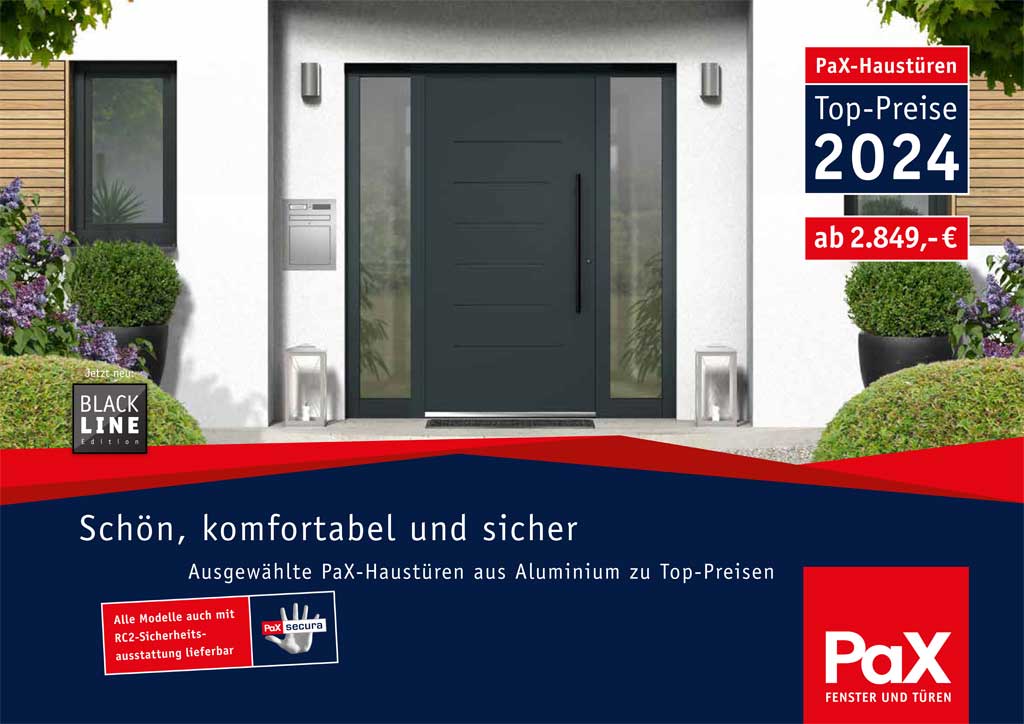 PaX Fenster aus Aluminium